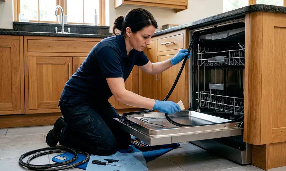 Dishwasher Door Gasket Replacement in Shrewsbury, MA