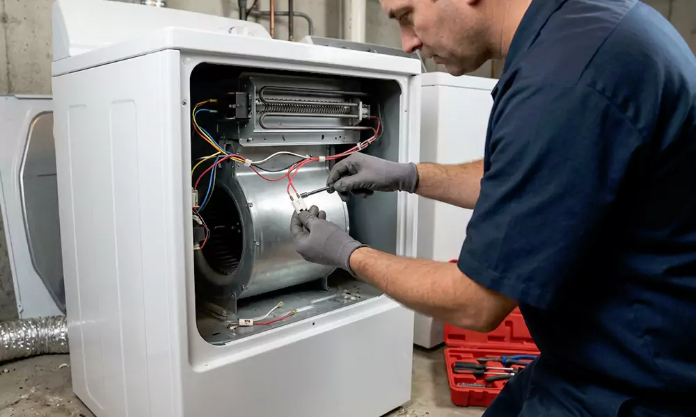 Dryer Thermal Fuse Replacement in Shrewsbury, MA