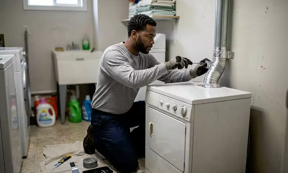 Dryer Vent Repair in Shrewsbury, MA