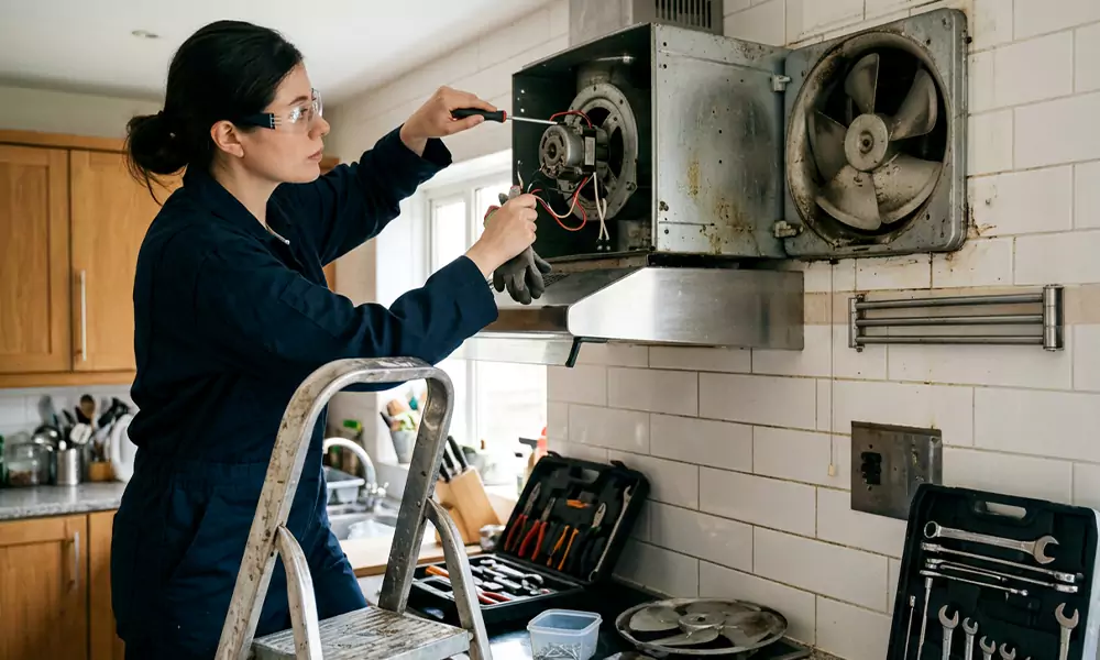 Exhaust Fan Repair in Shrewsbury, MA