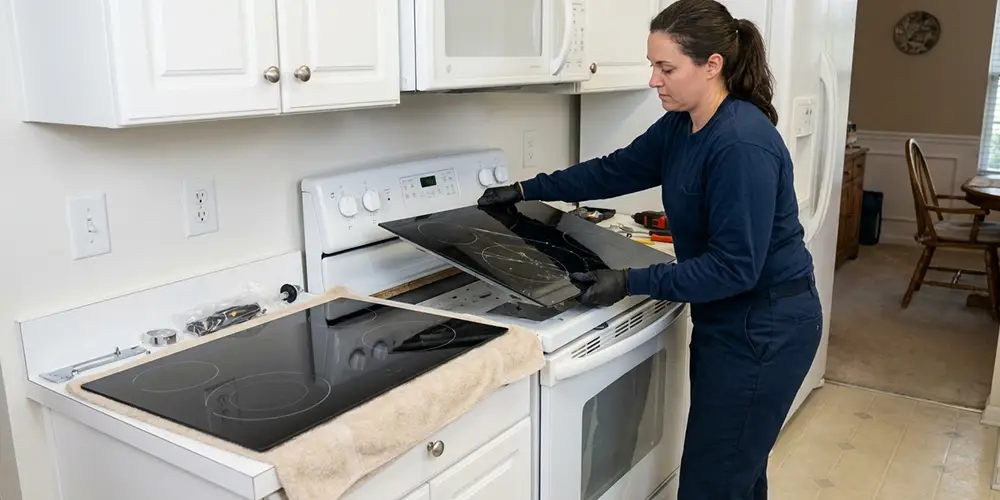 Glass Stove Top Replacement in Shrewsbury, MA