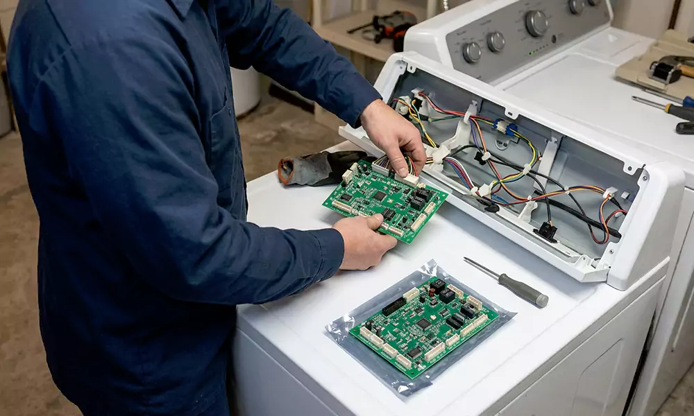 Washer Control Board Replacement in Shrewsbury, MA