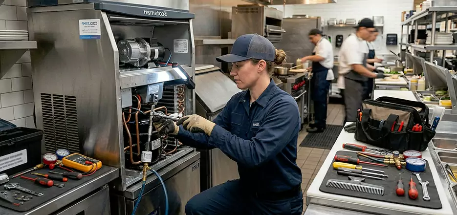 Commercial Ice Machine Maintenance in Shrewsbury