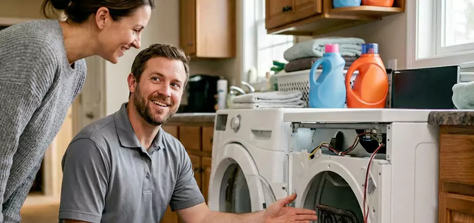Dryer High Limit Fuse Replacement in Shrewsbury