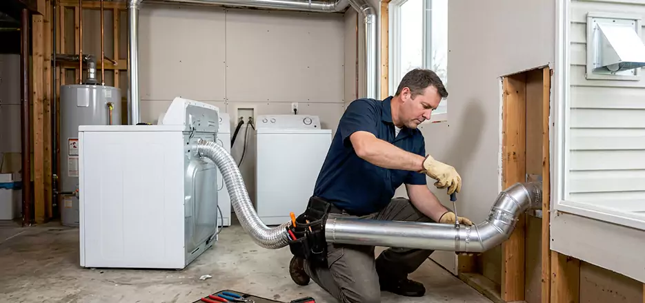 Recessed Dryer Vent Installation Shrewsbury