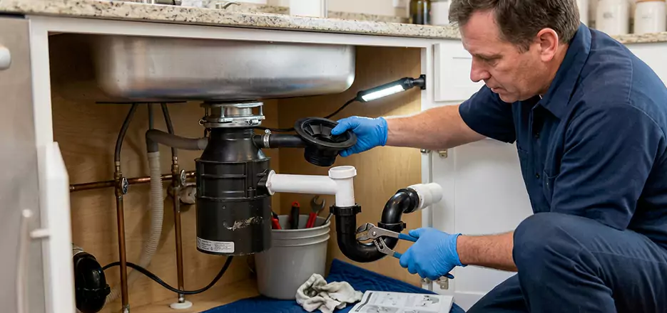 Garbage Disposal Splash Guard and Trap Installation in Shrewsbury