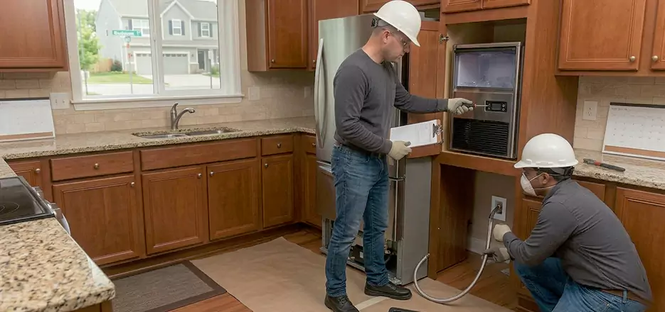 Emergency Ice Maker Water Line Installation in Shrewsbury