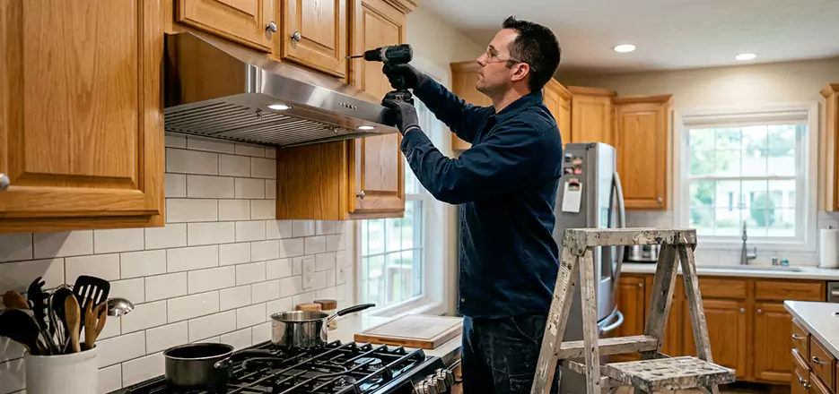 Wood Range Hood Installation Shrewsbury