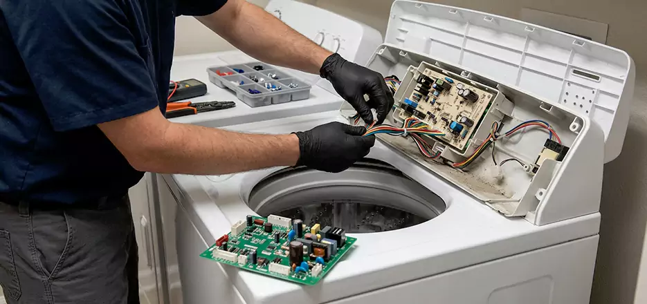 Washer Control Panel Board Replacement in Shrewsbury