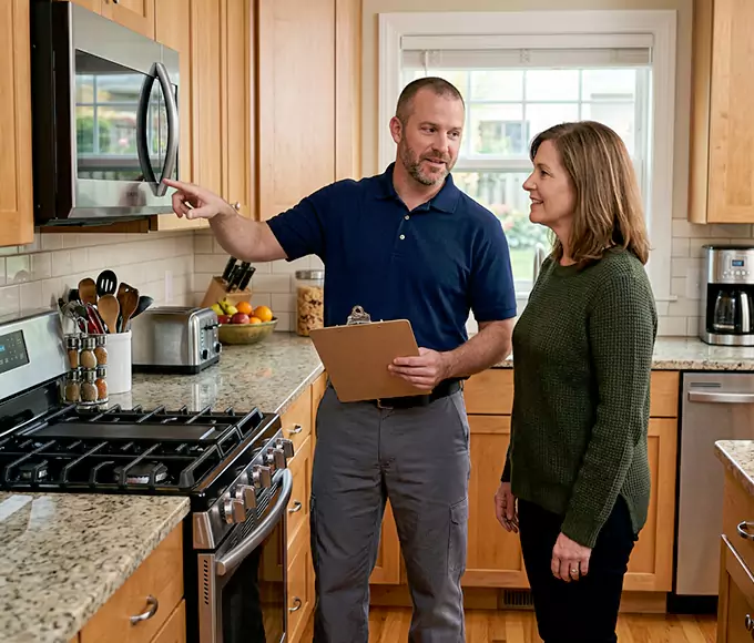 Why Shrewsbury Homeowners Trust Us for Professional Microwave Installation?